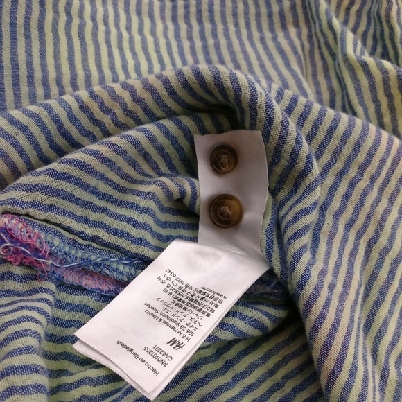 L.O.G.G by H&M Button Down Flannel Size 4 - Picture 7 of 10